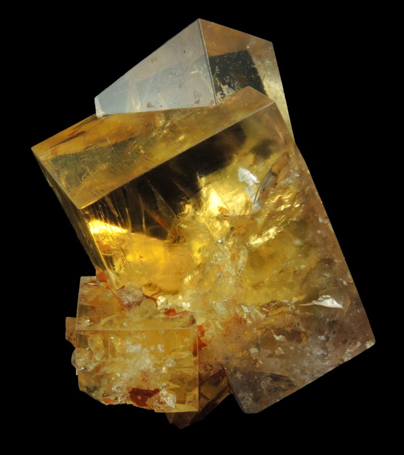 Fluorite (interpenetrant-twinned crystals) from Hilton Mine, Scordale, 4 km NE of Hilton, Cumbria, England