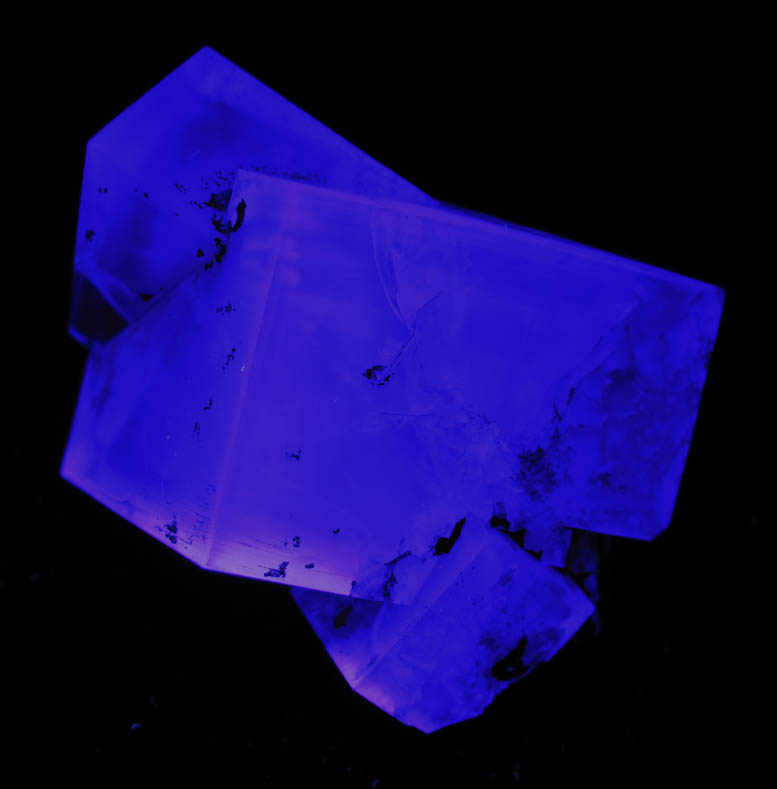 Fluorite (interpenetrant-twinned crystals) from Hilton Mine, Scordale, 4 km NE of Hilton, Cumbria, England