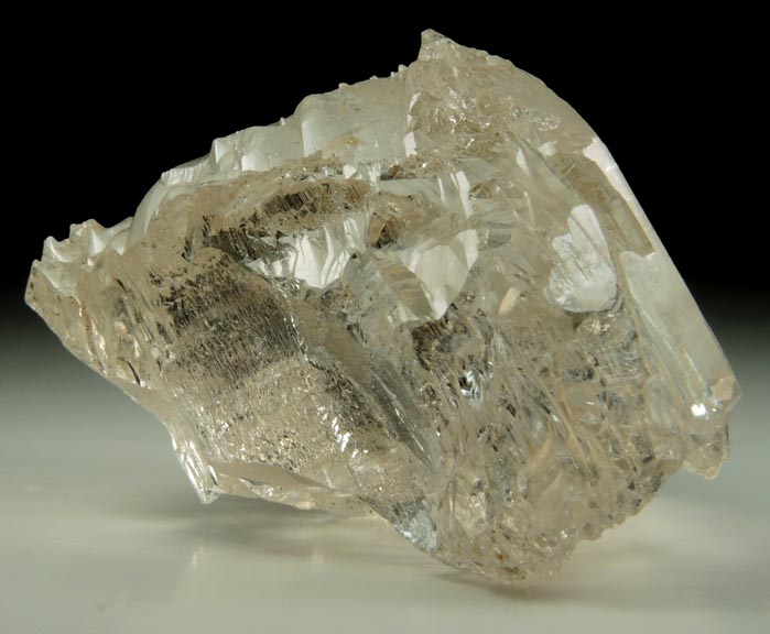 Topaz (gem-grade etched crystal) from Dassu, Braldu Valley, Baltistan, Gilgit-Baltistan, Pakistan