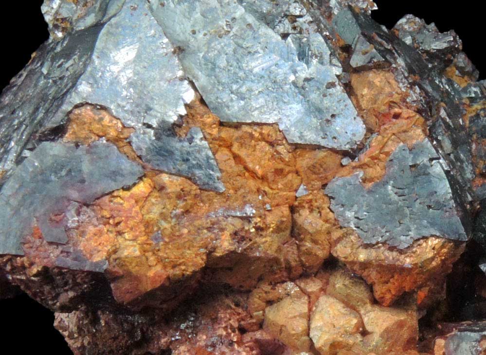Copper pseudomorphs after Cuprite from Rubtovskiy (Rubtsovskoe) District, Rudnyi Altai, Altai Krai, Russia