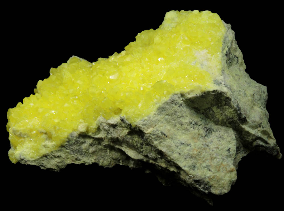 Sulfur from San Felipe, Baja California Norte, Mexico