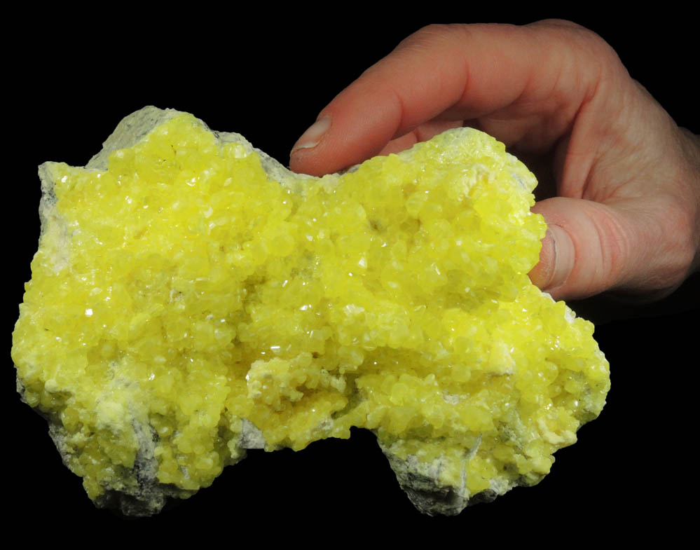 Sulfur from San Felipe, Baja California Norte, Mexico