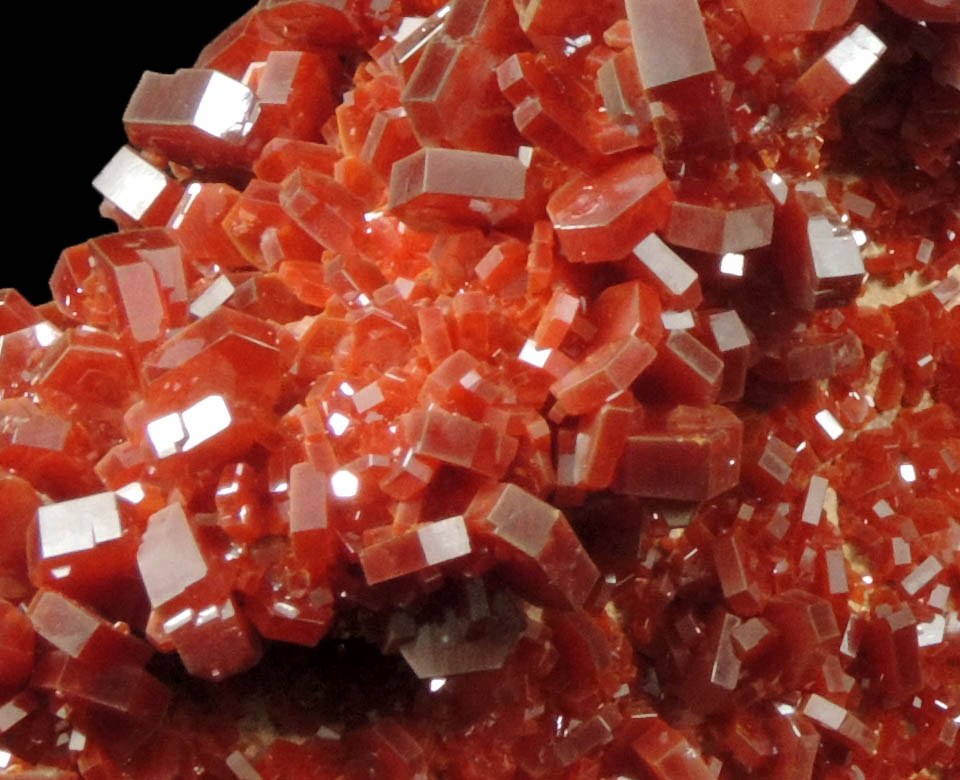 Vanadinite from Mibladen, Haute Moulouya Basin, Zeida-Aouli-Mibladen belt, Midelt Province, Morocco