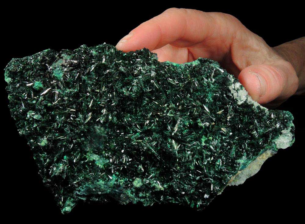 Atacamite with Halloysite from Mina la Farola, Copiapo, Atacama Desert, Chile (Type Locality for Atacamite)