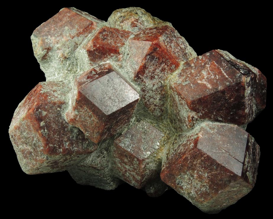 Almandine Garnet from tztal, Tyrol, Austria