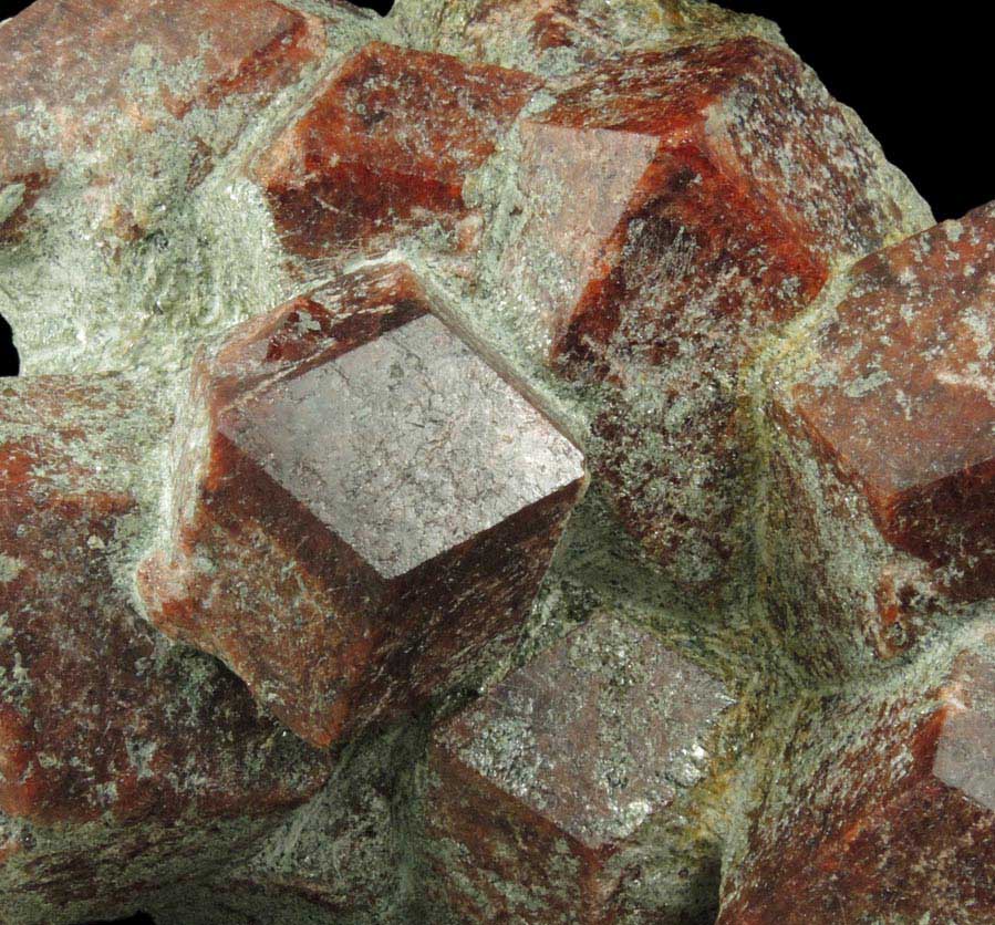 Almandine Garnet from tztal, Tyrol, Austria