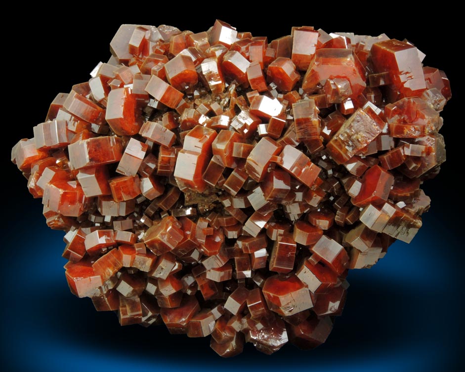 Vanadinite from Mibladen, Haute Moulouya Basin, Zeida-Aouli-Mibladen belt, Midelt Province, Morocco