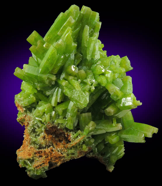 Pyromorphite from Daoping Mine, Yangshuo, Guangxi, China