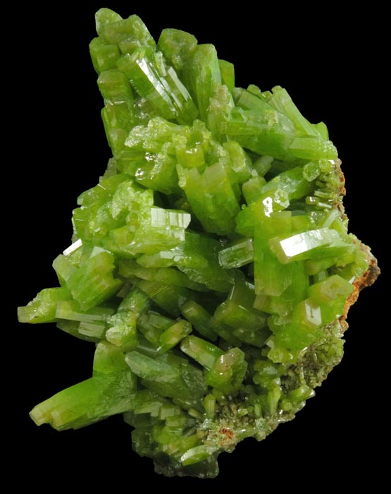 Pyromorphite from Daoping Mine, Yangshuo, Guangxi, China