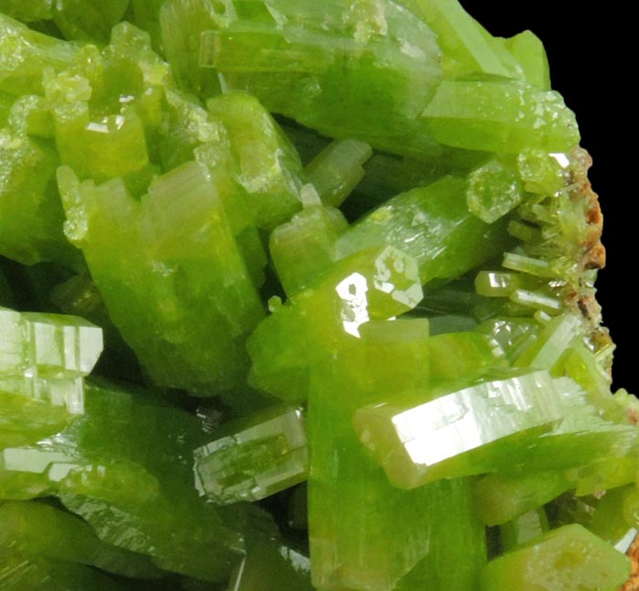 Pyromorphite from Daoping Mine, Yangshuo, Guangxi, China