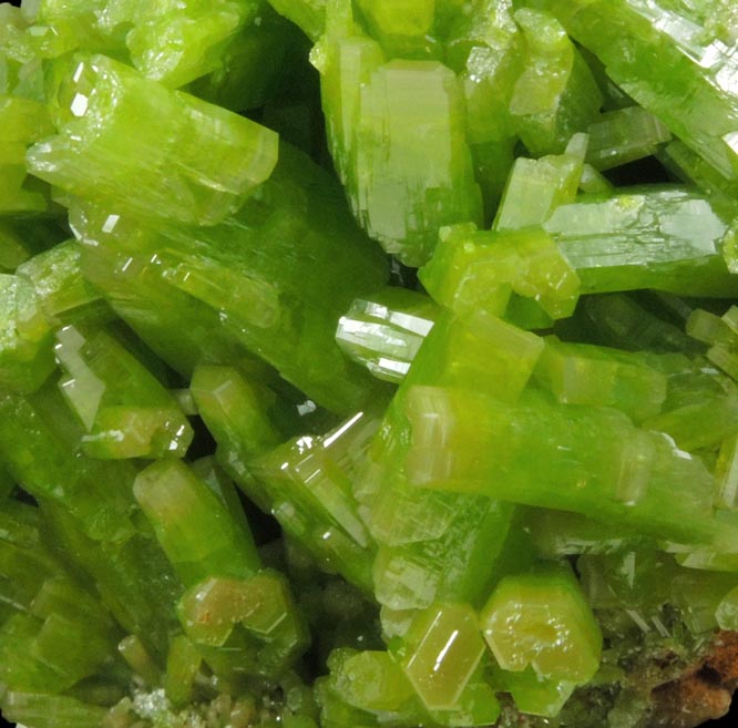 Pyromorphite from Daoping Mine, Yangshuo, Guangxi, China