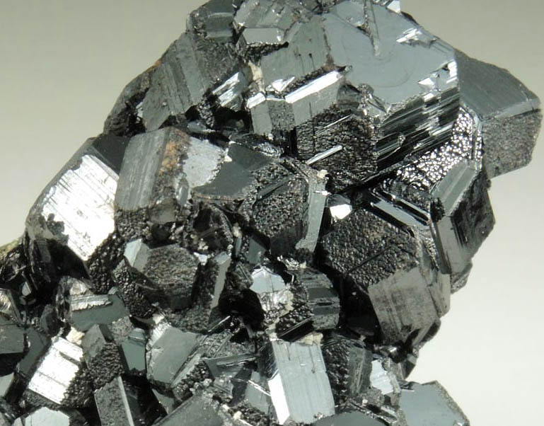 Sphalerite (Spinel-law twinned crystals) from Eagle Mine, Gilman District, Eagle County, Colorado