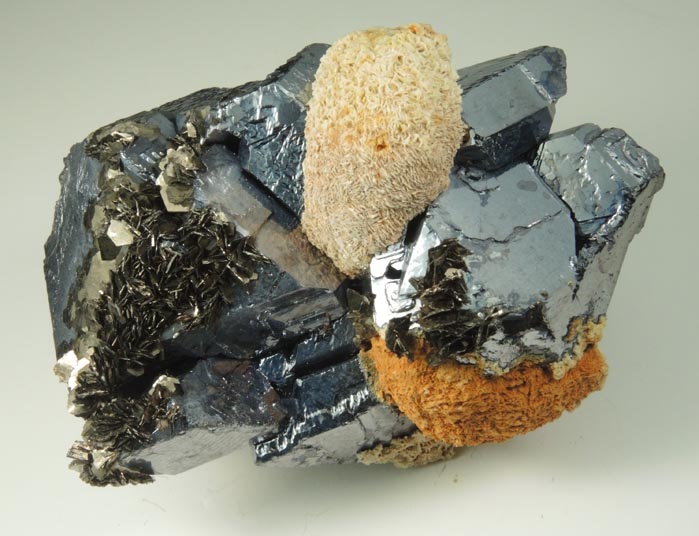 Galena, Pyrrhotite, Siderite from Dalnegorsk, Primorskiy Kray, Russia