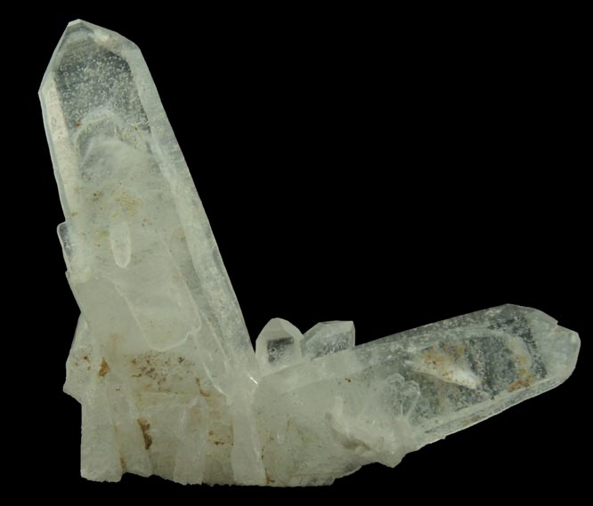 Quartz (Japan Law Twin) from Saline Valley, Inyo County, California