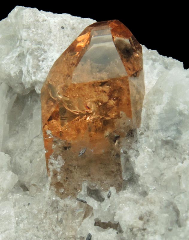 Topaz in rhyolite from Cubical #2 Claim, Topaz Mountain, Thomas Range, Juab County, Utah