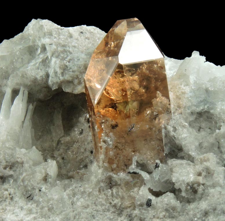 Topaz in rhyolite from Cubical #2 Claim, Topaz Mountain, Thomas Range, Juab County, Utah