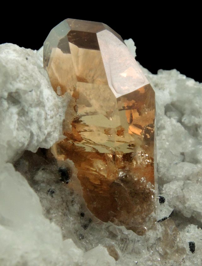 Topaz in rhyolite from Cubical #2 Claim, Topaz Mountain, Thomas Range, Juab County, Utah