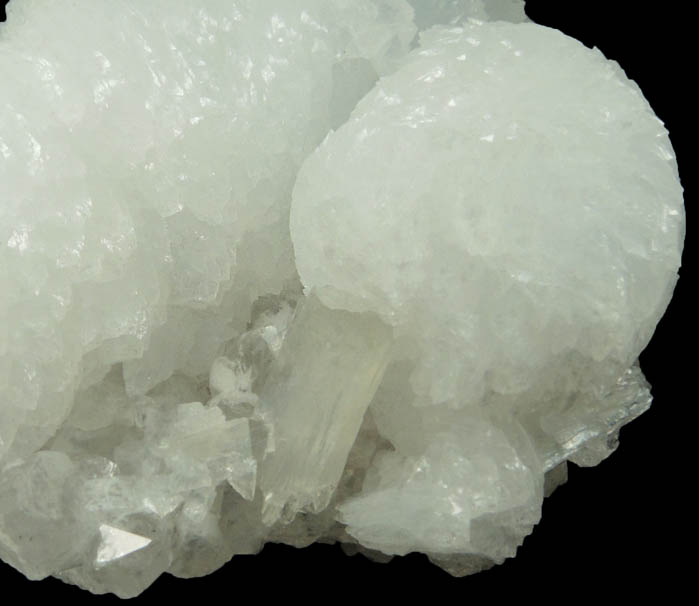 Goosecreekite over Stilbite and Quartz from Alibaug, Raigad District, Maharashtra, India