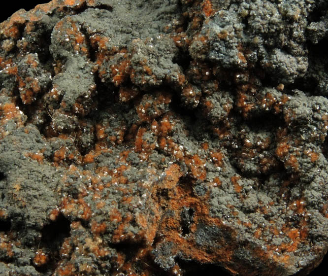 Jarosite from Morenci Mine, Clifton District, Greenlee County, Arizona