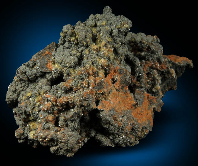 Jarosite from Morenci Mine, Clifton District, Greenlee County, Arizona