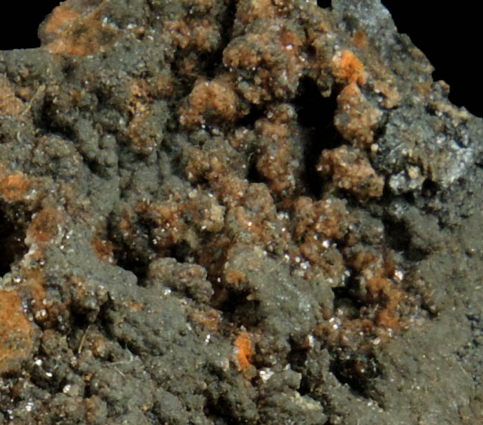 Jarosite from Morenci Mine, Clifton District, Greenlee County, Arizona