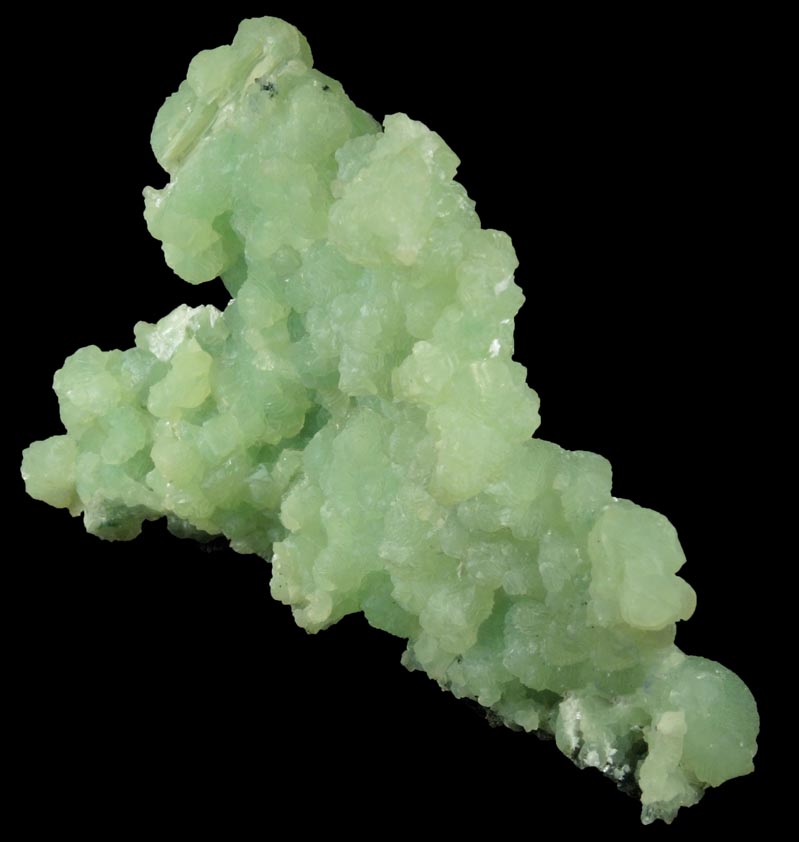 Prehnite pseudomorphs after Anhydrite with Laumontite from Upper New Street Quarry, Paterson, Passaic County, New Jersey