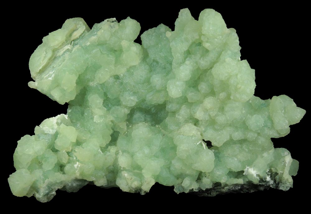 Prehnite pseudomorphs after Anhydrite with Laumontite from Upper New Street Quarry, Paterson, Passaic County, New Jersey