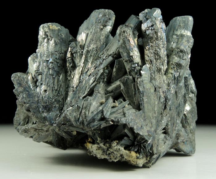 Stibnite from Baiutz, Maramures, Romania