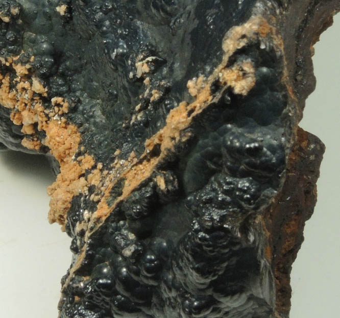 Goethite with minor Quartz from Dongan Hills iron mining district, Staten Island, New York City, Richmond County, New York