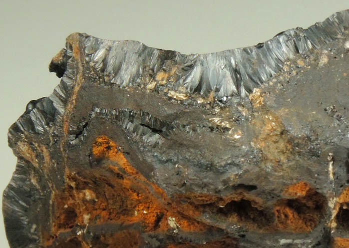 Goethite with minor Quartz from Dongan Hills iron mining district, Staten Island, New York City, Richmond County, New York