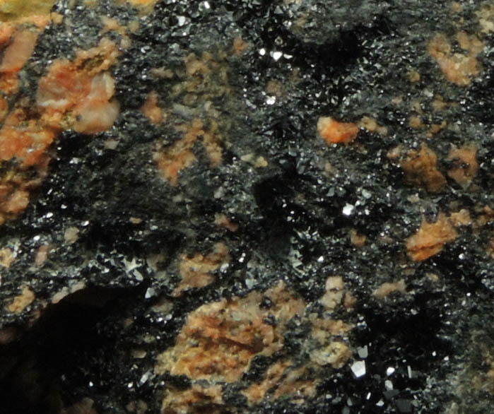Babingtonite from Blueberry Mountain Quarry, Woburn, Middlesex County, Massachusetts