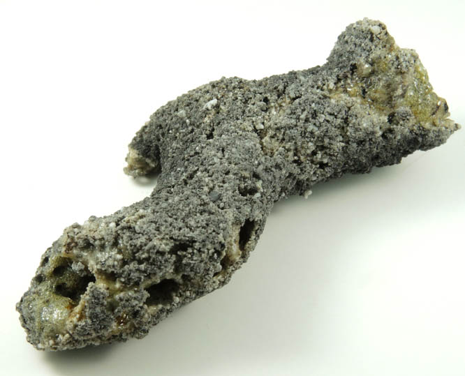 Fulgurite (fused soil caused by lightning strike) from intersection of Midland Avenue at South Midland Avenue, Kearny, Hudson County, New Jersey