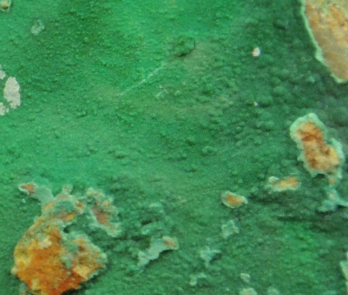 Malachite from Aouli Mines, Aouli, 7 km northeast of Mibladen, Zeida-Aouli-Mibladen belt, Midelt Province, Morocco