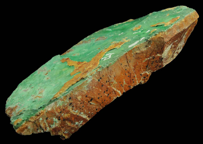 Malachite from Aouli Mines, Aouli, 7 km northeast of Mibladen, Zeida-Aouli-Mibladen belt, Midelt Province, Morocco