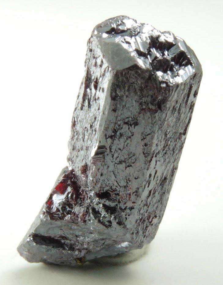 Pyrargyrite (unusually large crystal) from San Jos Mine, Taviche Mining District, Oaxaca, Mexico