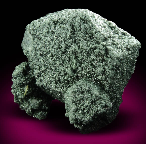 Albite (Pericline Habit) with Chlorite coating from Acushnet Quarry, Bristol County, Massachusetts