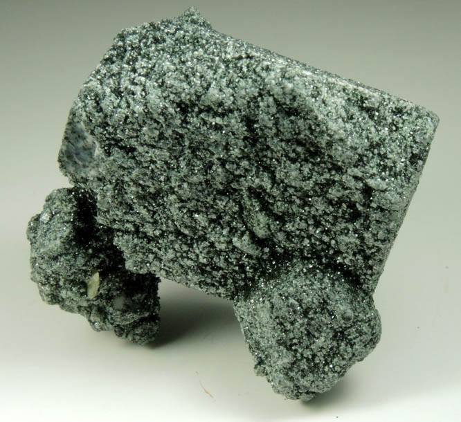 Albite (Pericline Habit) with Chlorite coating from Acushnet Quarry, Bristol County, Massachusetts