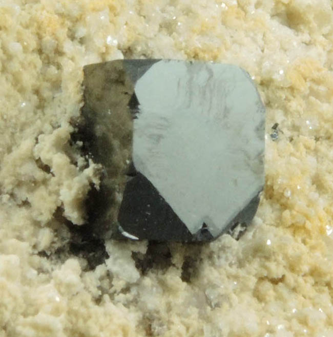 Bixbyite on rhyolite from Thomas Range, Juab County, Utah (Type Locality for Bixbyite)