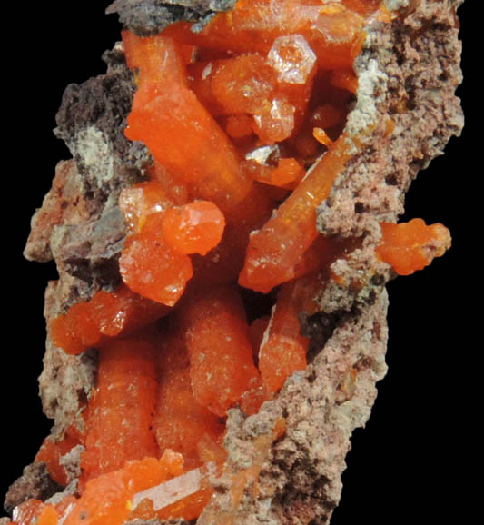 Mimetite from Sammy Dog Mine, Silver Bell District, 52 km WNW of Tucson, Pima County, Arizona