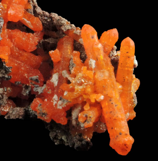 Mimetite from Sammy Dog Mine, Silver Bell District, 52 km WNW of Tucson, Pima County, Arizona