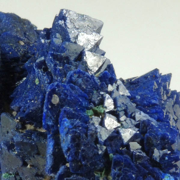 Azurite from Nevada Lode, La Sal, San Juan County, Utah