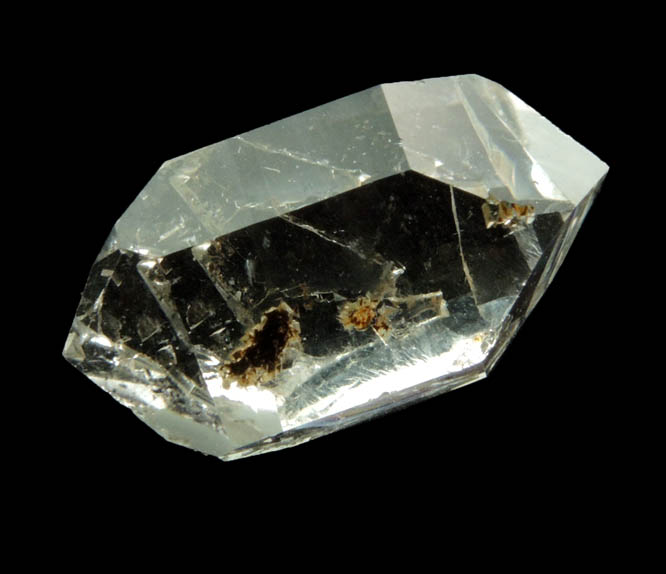 Quartz var. Herkimer Diamond from Hickory Hill Diamond Diggings, Fonda, Montgomery County, New York