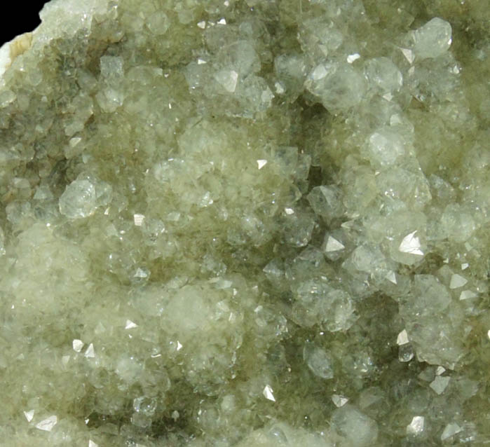 Quartz, Datolite, Calcite over Pectolite from Millington Quarry, Bernards Township, Somerset County, New Jersey