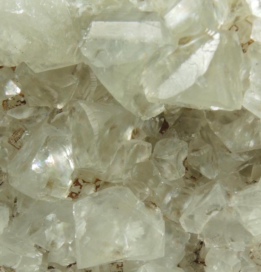 Calcite (contact-twinned crystals) from Millington Quarry, Bernards Township, Somerset County, New Jersey