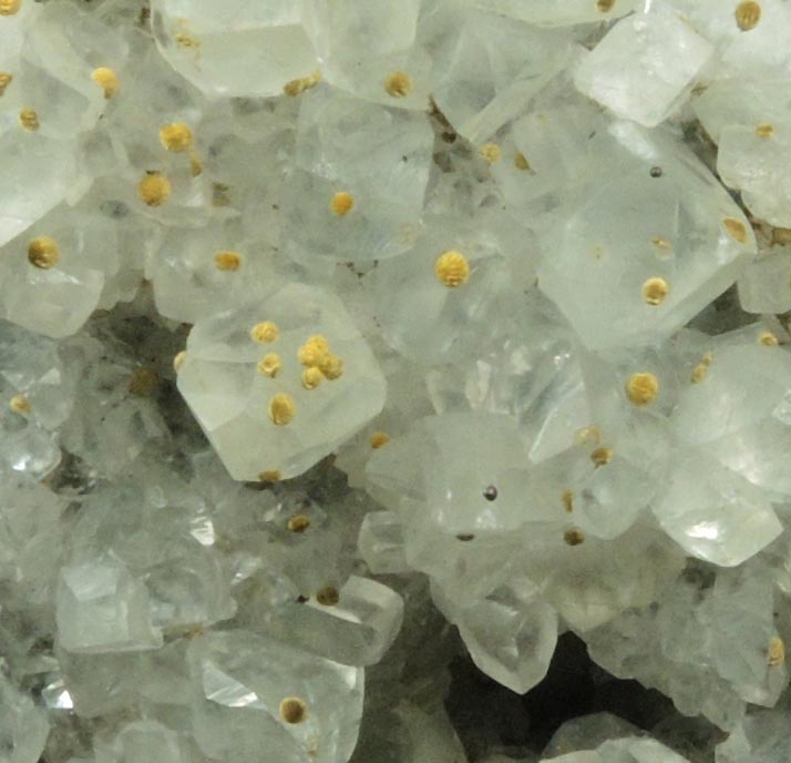 Quartz and Calcite with Goethite from Millington Quarry, Bernards Township, Somerset County, New Jersey