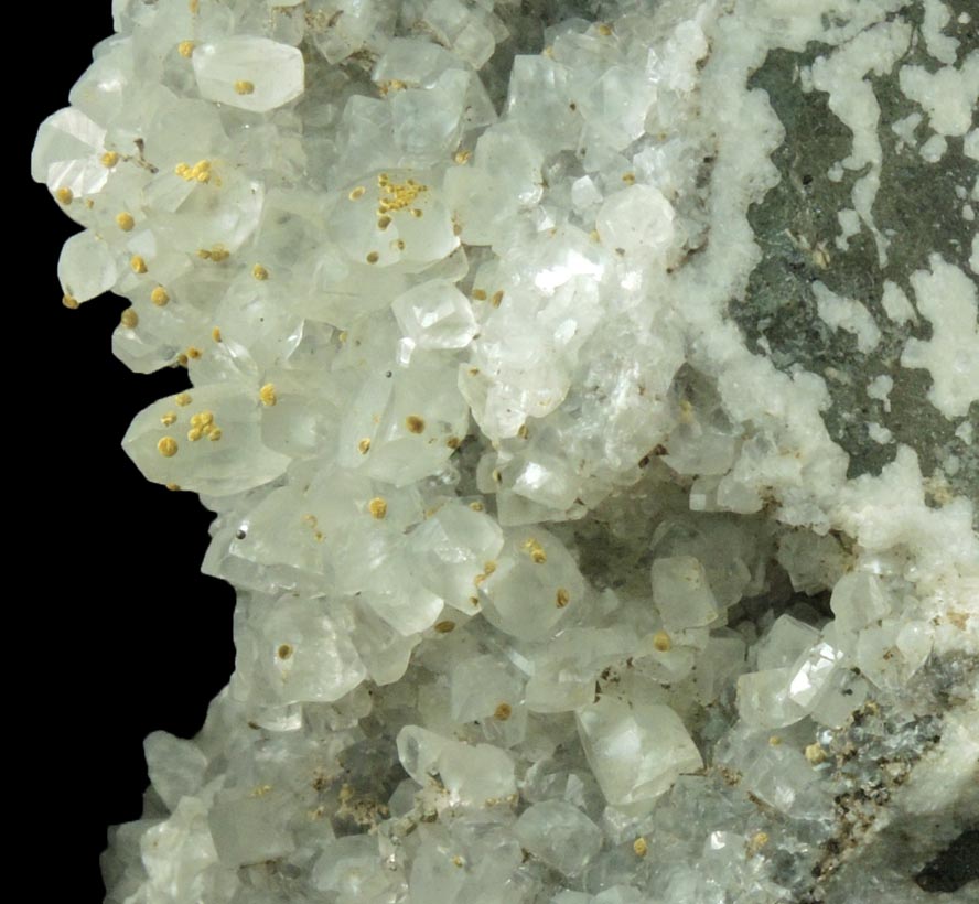 Quartz and Calcite with Goethite from Millington Quarry, Bernards Township, Somerset County, New Jersey