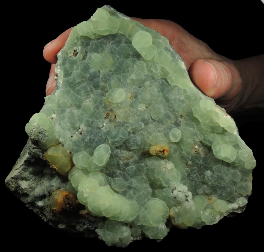 Prehnite with Pyrrhotite from Millington Quarry, Bernards Township, Somerset County, New Jersey