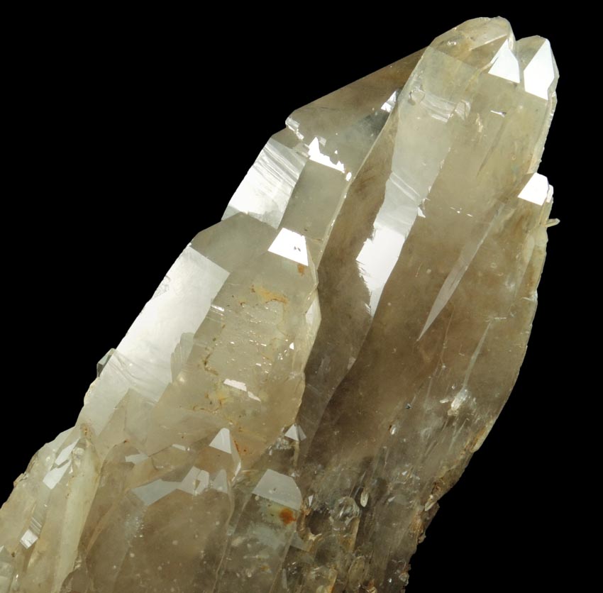 Quartz var. Smoky Quartz from North Moat Mountain, Bartlett, Carroll County, New Hampshire