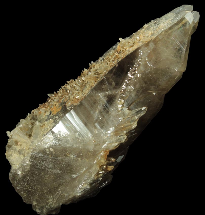 Quartz var. Smoky Quartz from North Moat Mountain, Bartlett, Carroll County, New Hampshire