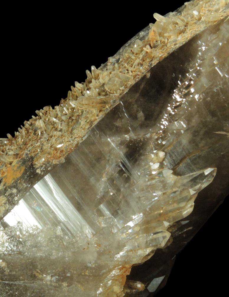 Quartz var. Smoky Quartz from North Moat Mountain, Bartlett, Carroll County, New Hampshire